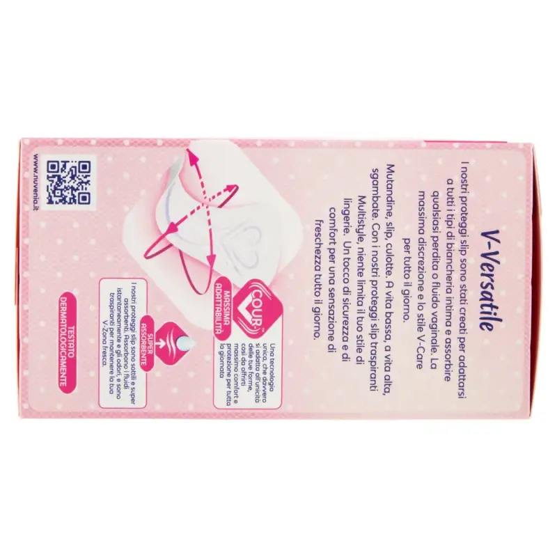 Nuvenia Protectoare pentru Chiloti Pliate in Pliculet Multistyle Dailies 30buc Bax 10 buc.